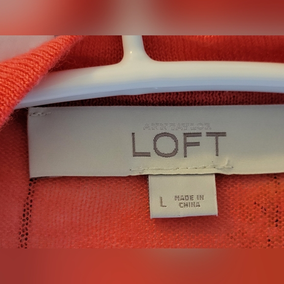 EUC  Loft Sheer Cardigan - Picture 10 of 11